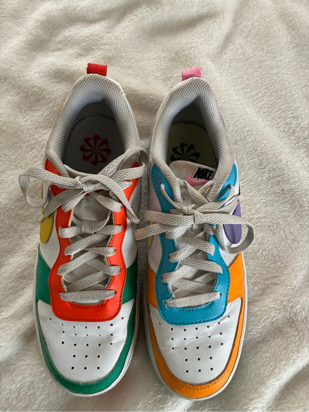 Nike Court Borough Low Recraft Big Kids' Shoes size 7Y FQ8373-902